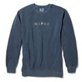 New Pine & Star Full Front EMB Crew