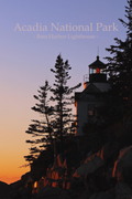 Bass Harbor Lighthouse Postcard