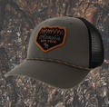Peak Acadia-Olive/Blk Trucker