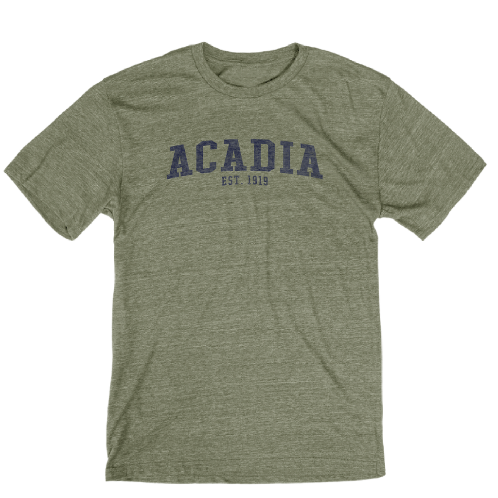 Acadia Soft Ink Incorporated Font Tee