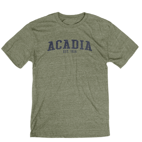 Acadia Soft Ink Incorporated Font Tee