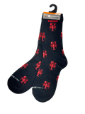 Maine Lobster Socks - Black