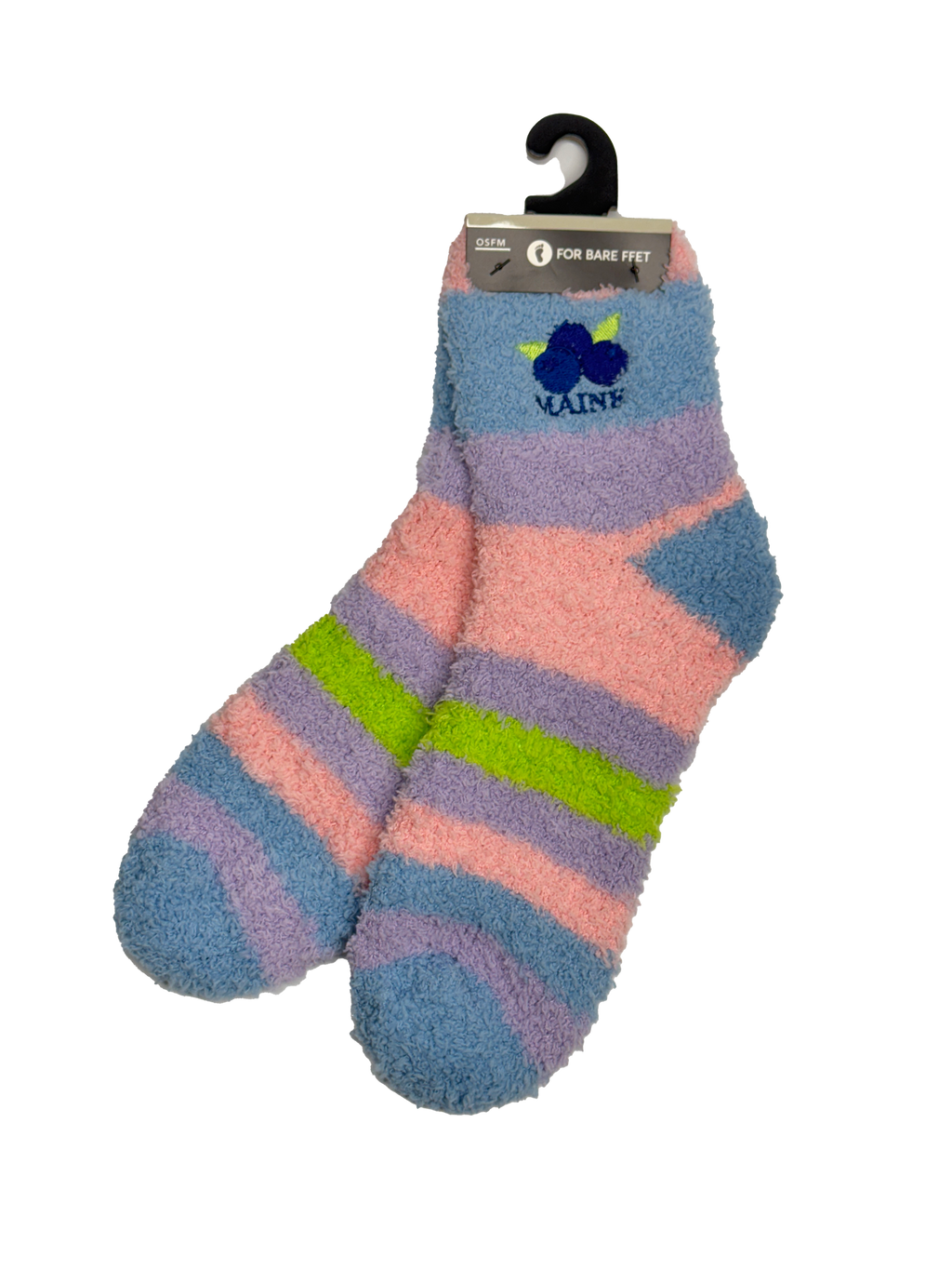 Maine Blueberry Cozy Socks