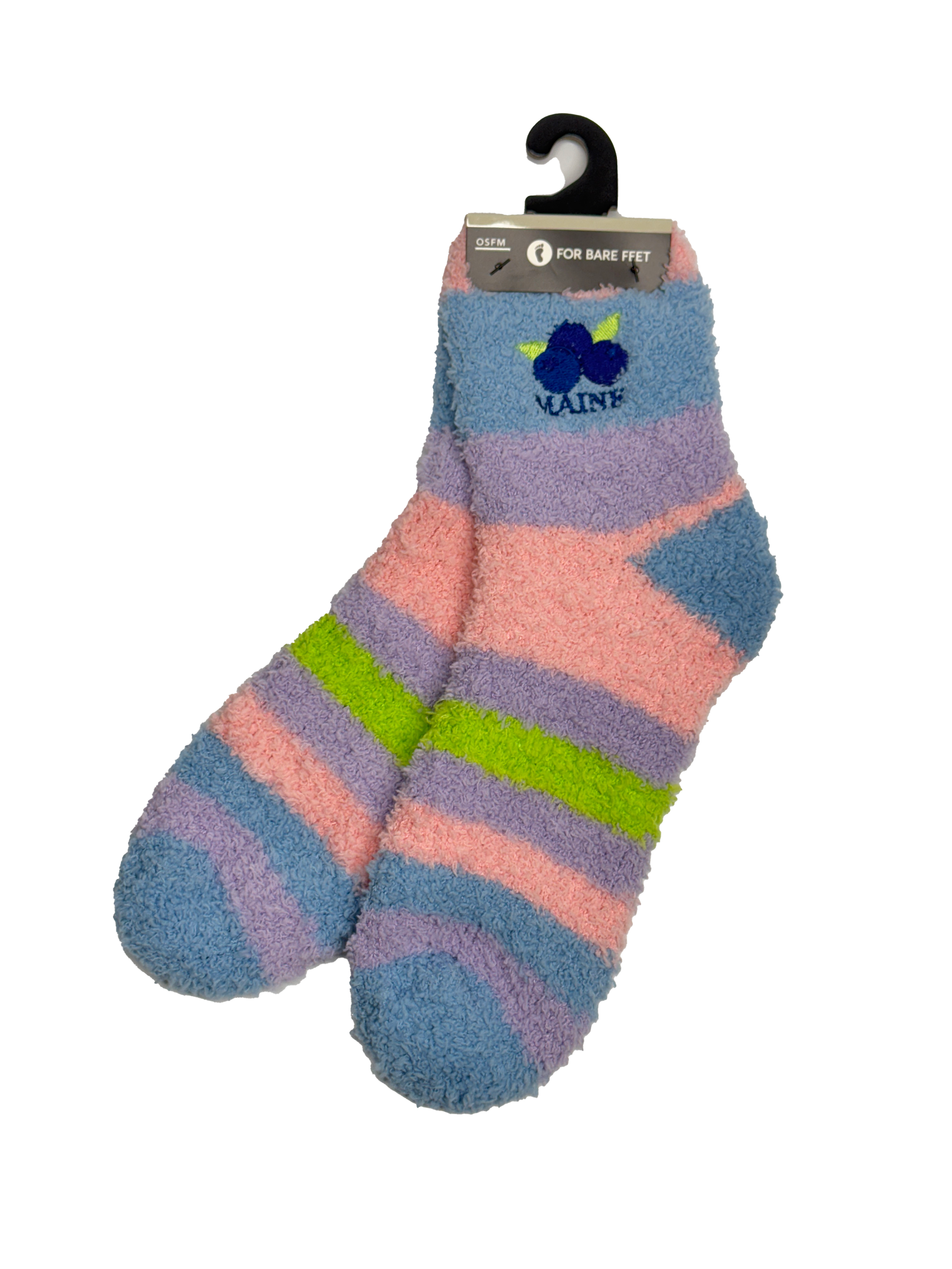 Maine Blueberry Cozy Socks