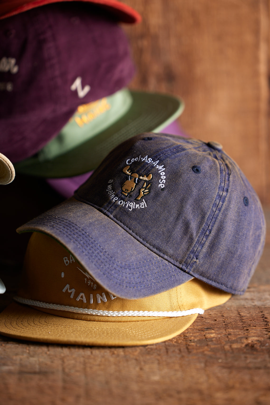 Circular Hermie Trucker - Navy