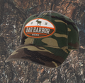 The Split Oval Walking Moose Camo