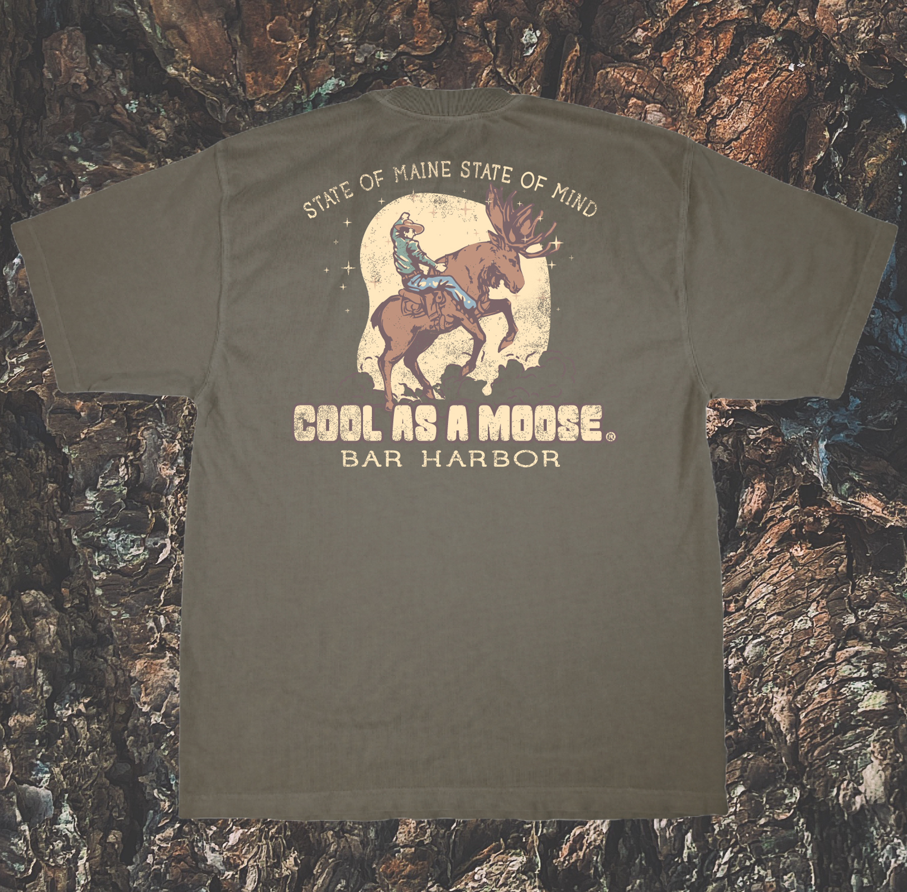 Farm Life Cowboy/Moose Heavyweight T