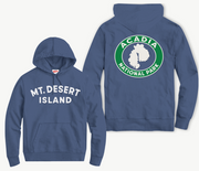 MDI Hampton Hoodie Applique Marina Blue