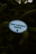 Bar Harbor Oval Sticker