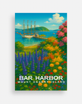 BH Sailboat Art Post Card