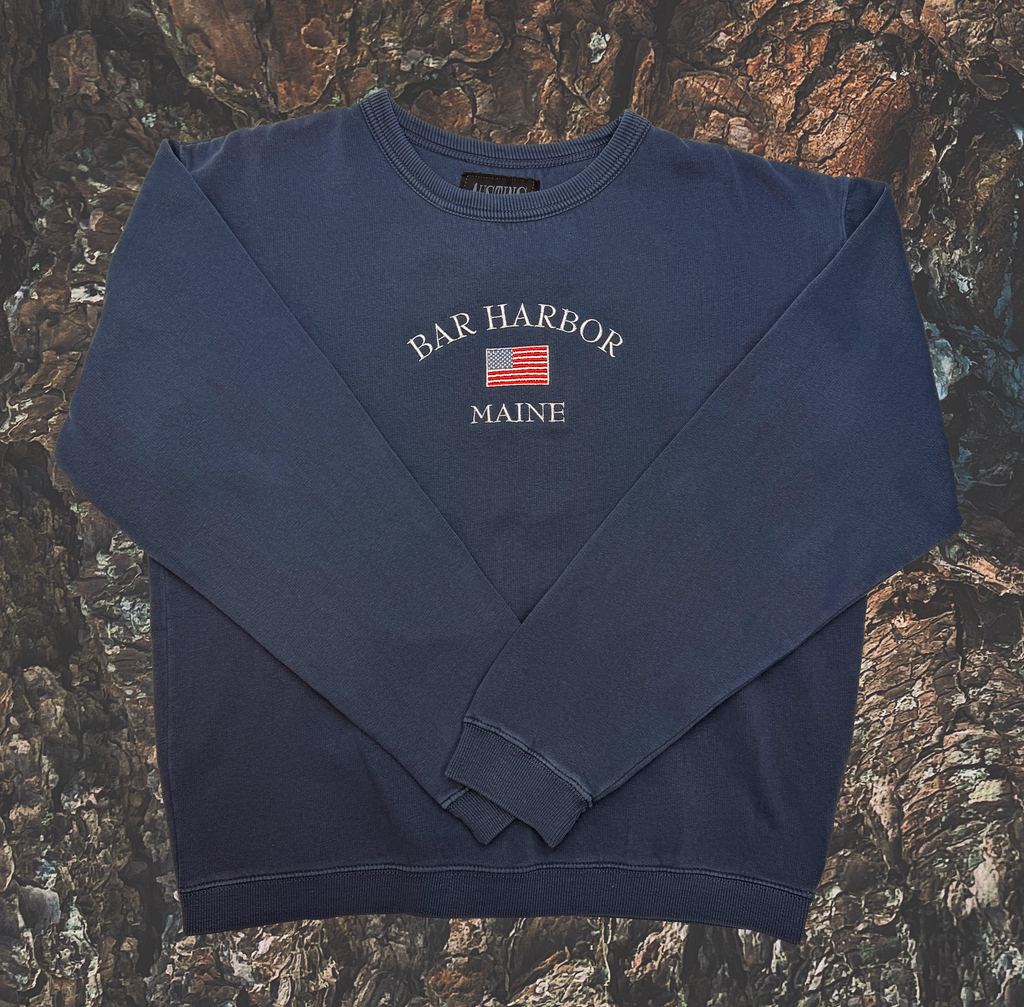 USA Flag Icon Crewneck