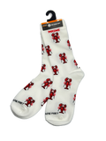 Maine Lobster Socks - White