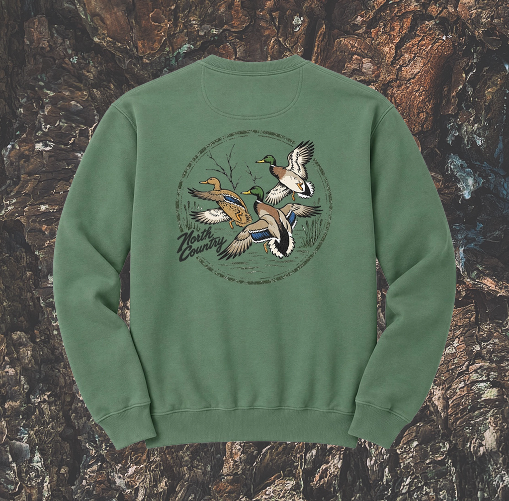 North Country Mallards Crewneck