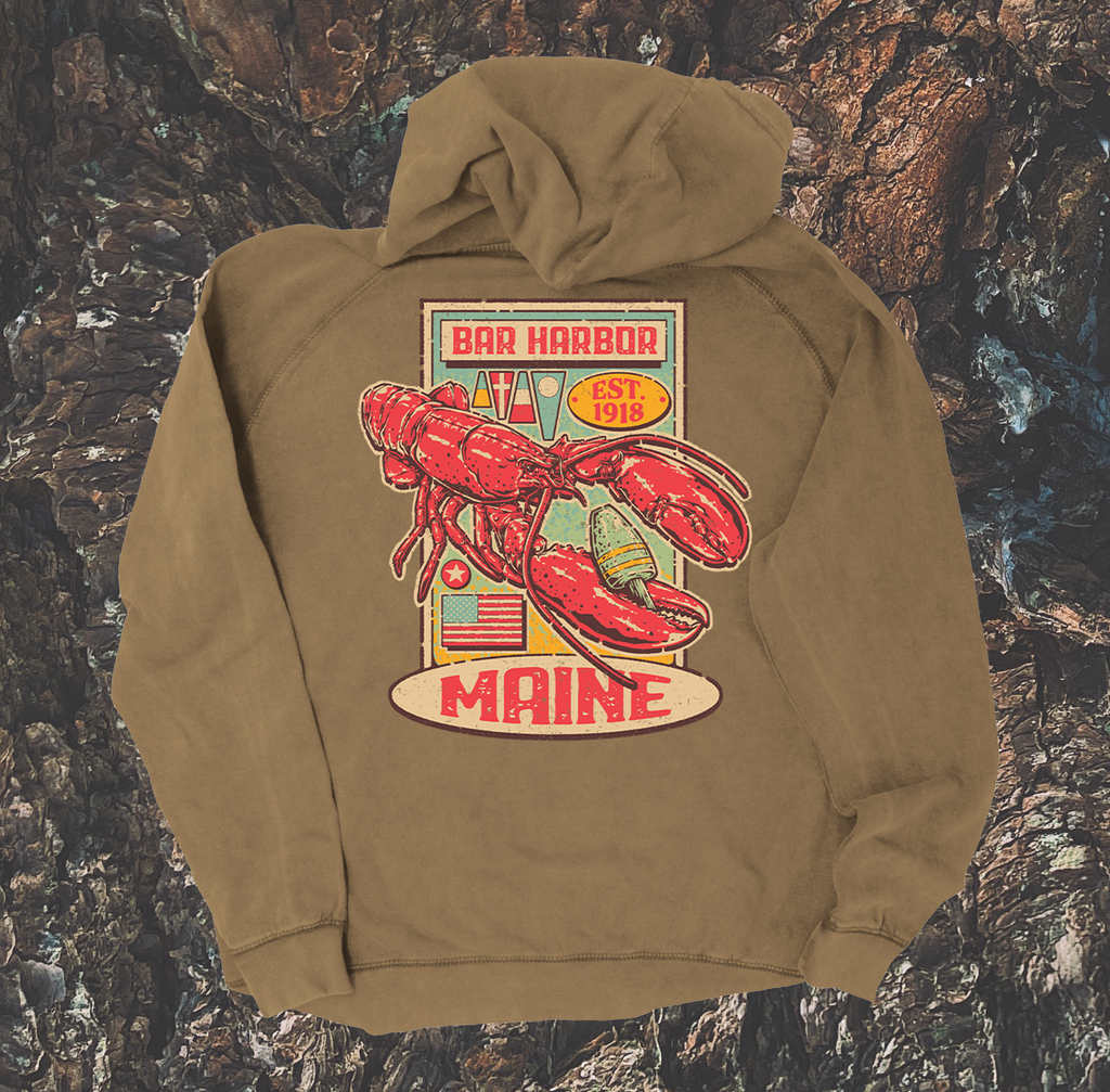 Lobster Print Hoodie