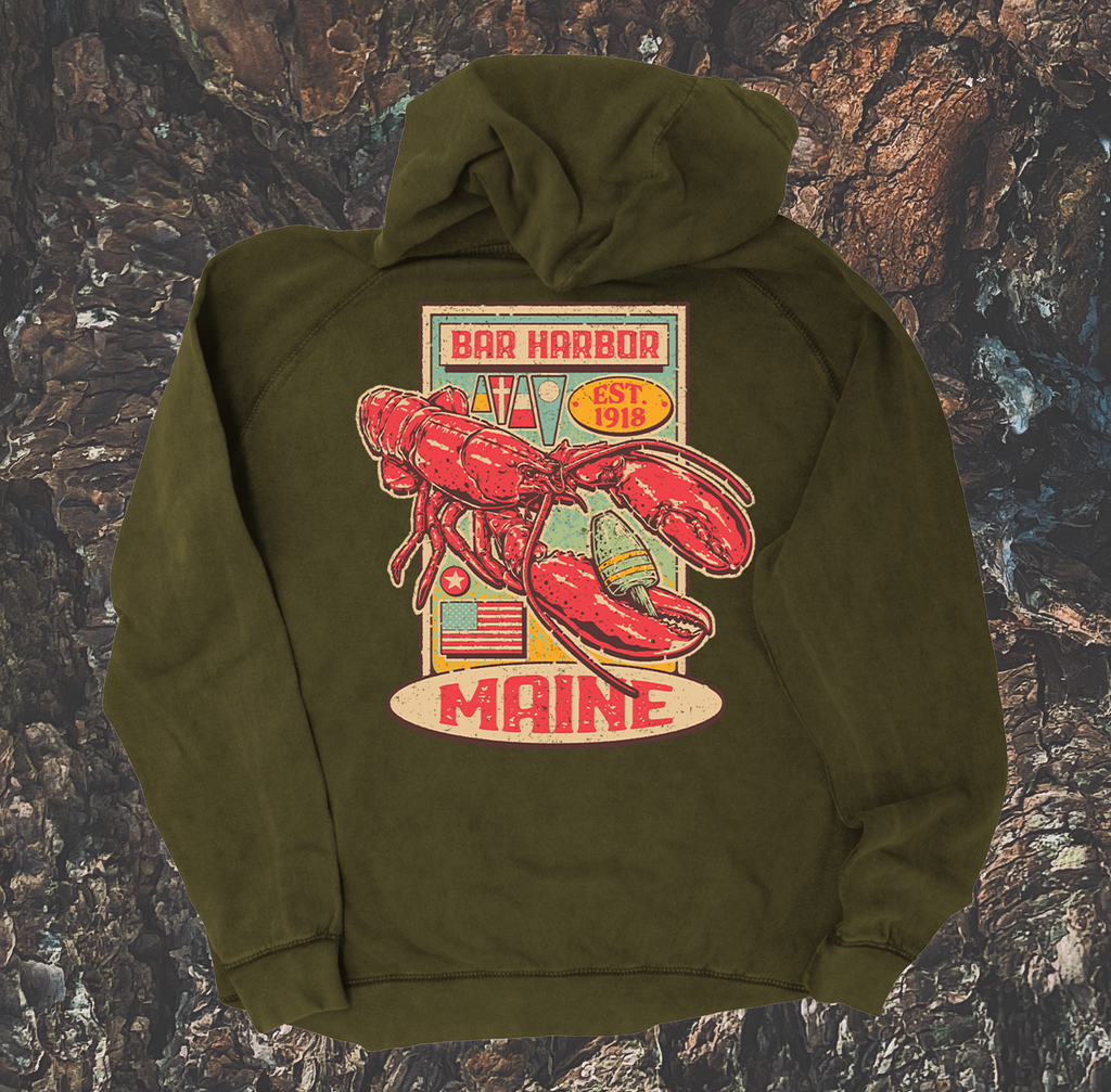 Lobster Print Hoodie