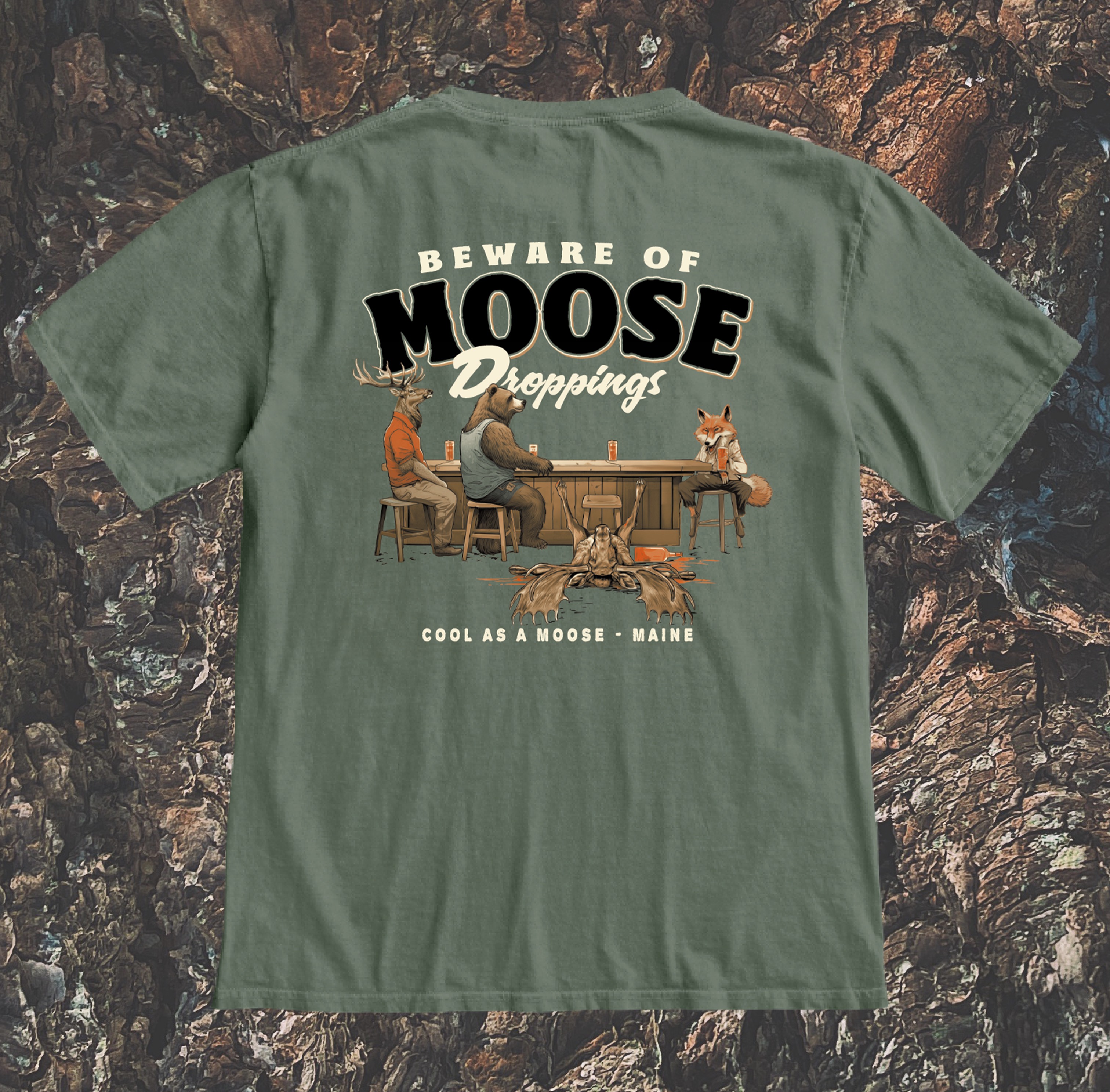 Beware Of Moose Droppings
